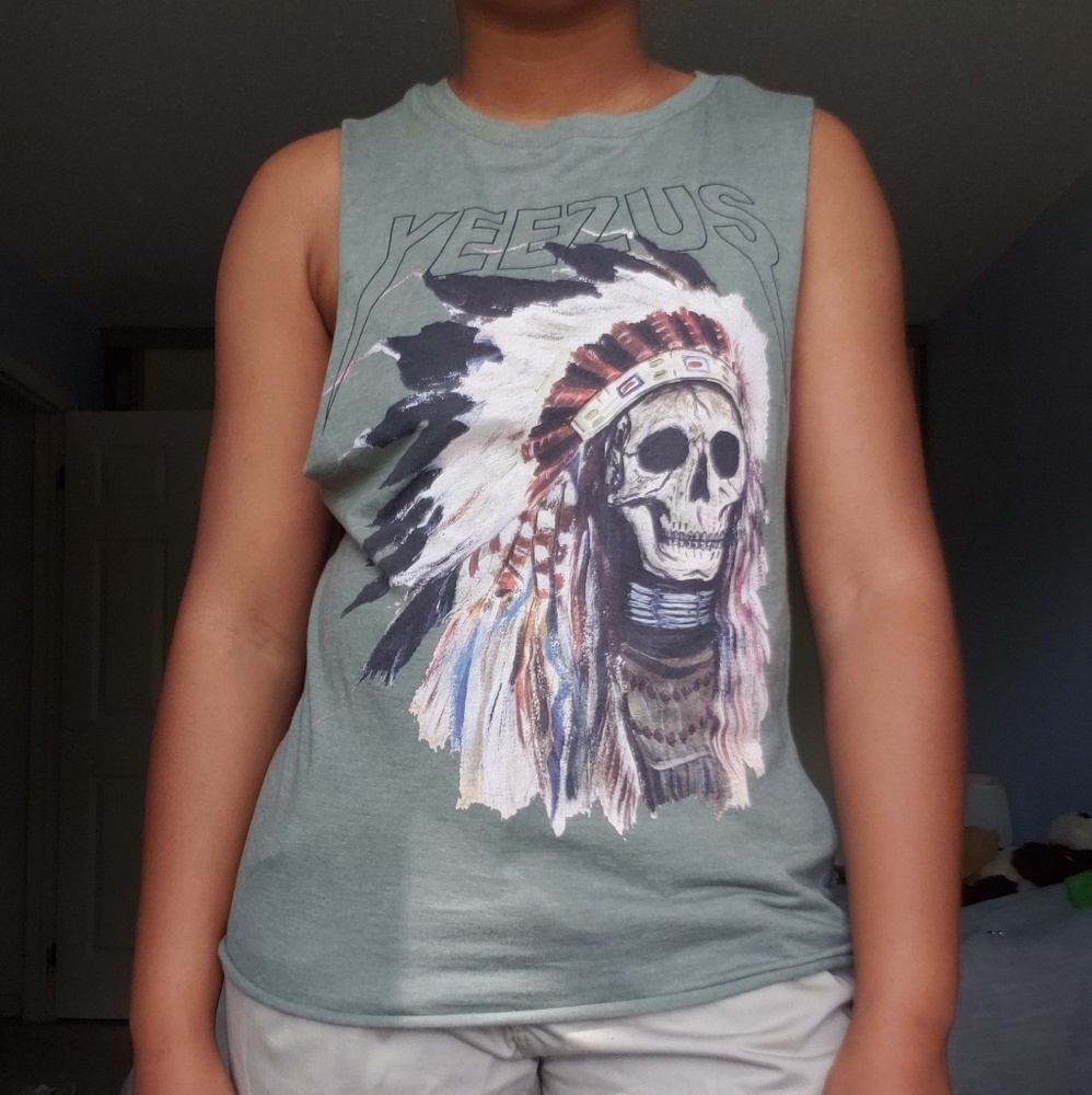 Yeezus muscle tee